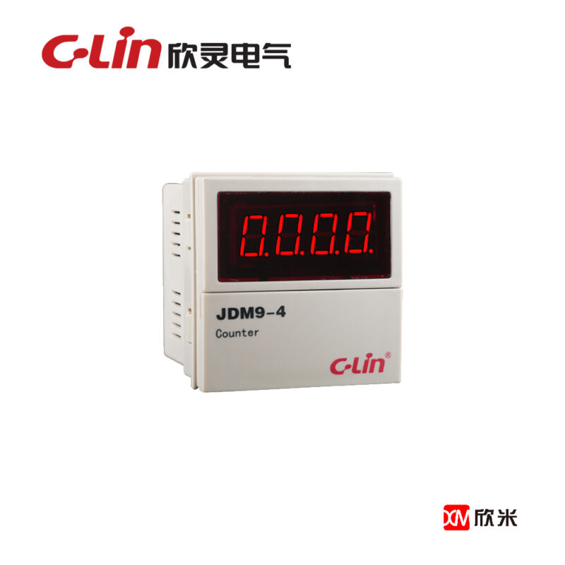 数显式计数继电器 JDM9-4 拨码型 1-9999次