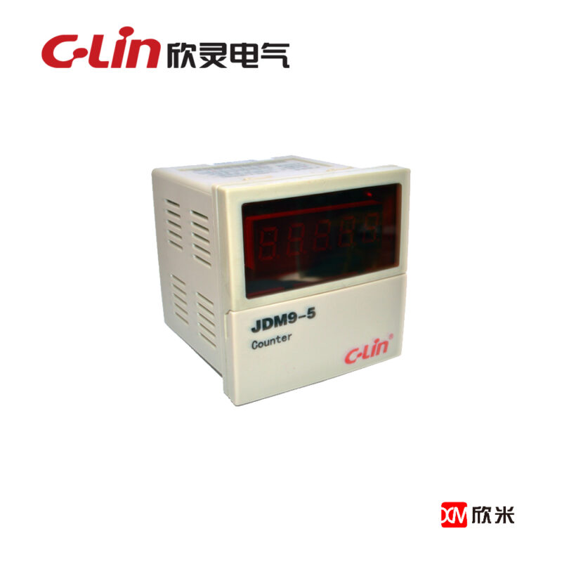 数显式计数继电器 JDM9-5 拨码型 1-99999次