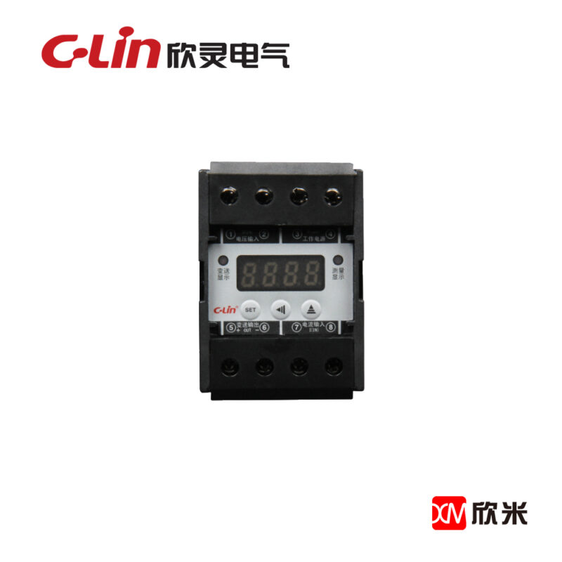 数显电量变送器 PAS系列 输入电流信号（AC0-5A）和电压信号（AC0-500V）